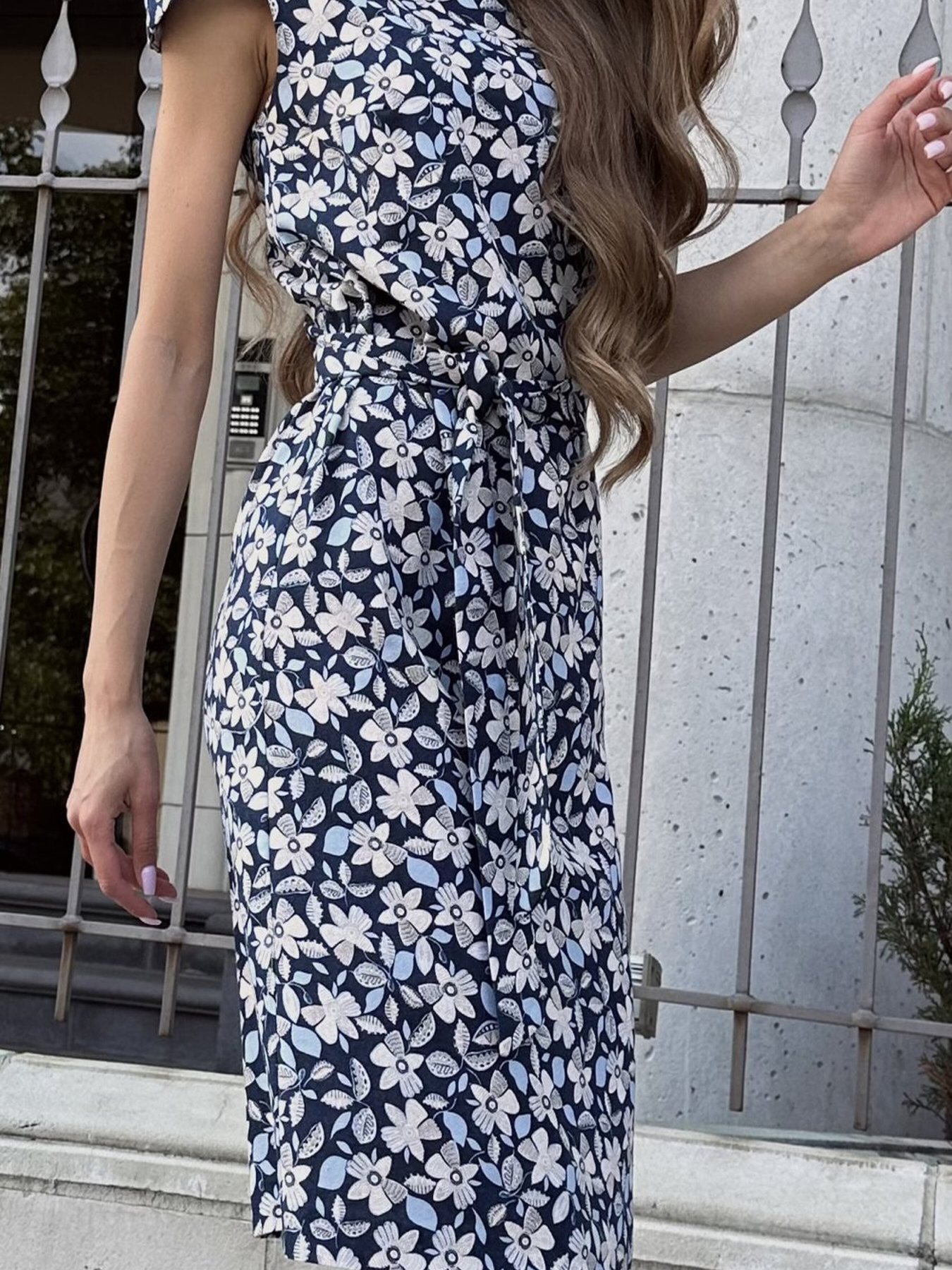 Платье мини LadyLike модель ll216256261-sinj Фото