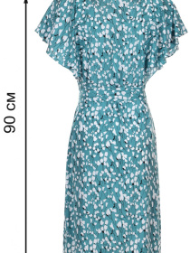 Платье мини LadyLike модель ll100018178-zelenij Фото