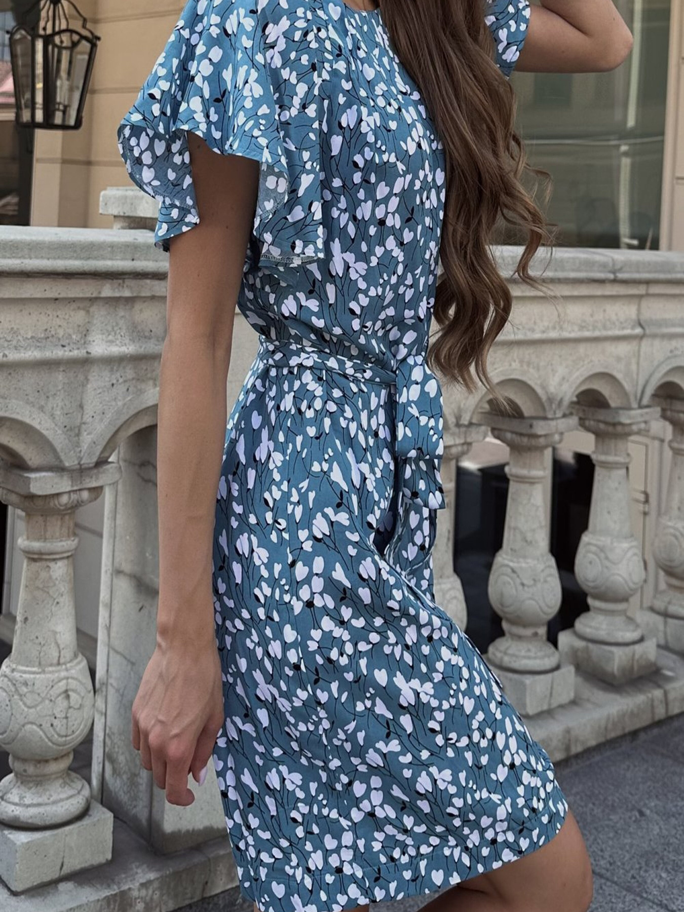 Платье мини LadyLike модель ll100018178-zelenij Фото