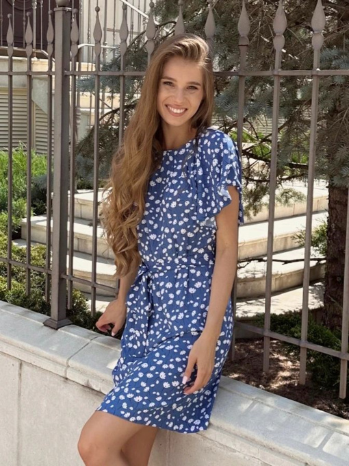 Сукня міні LadyLike модель ll100012461-sinj Фото