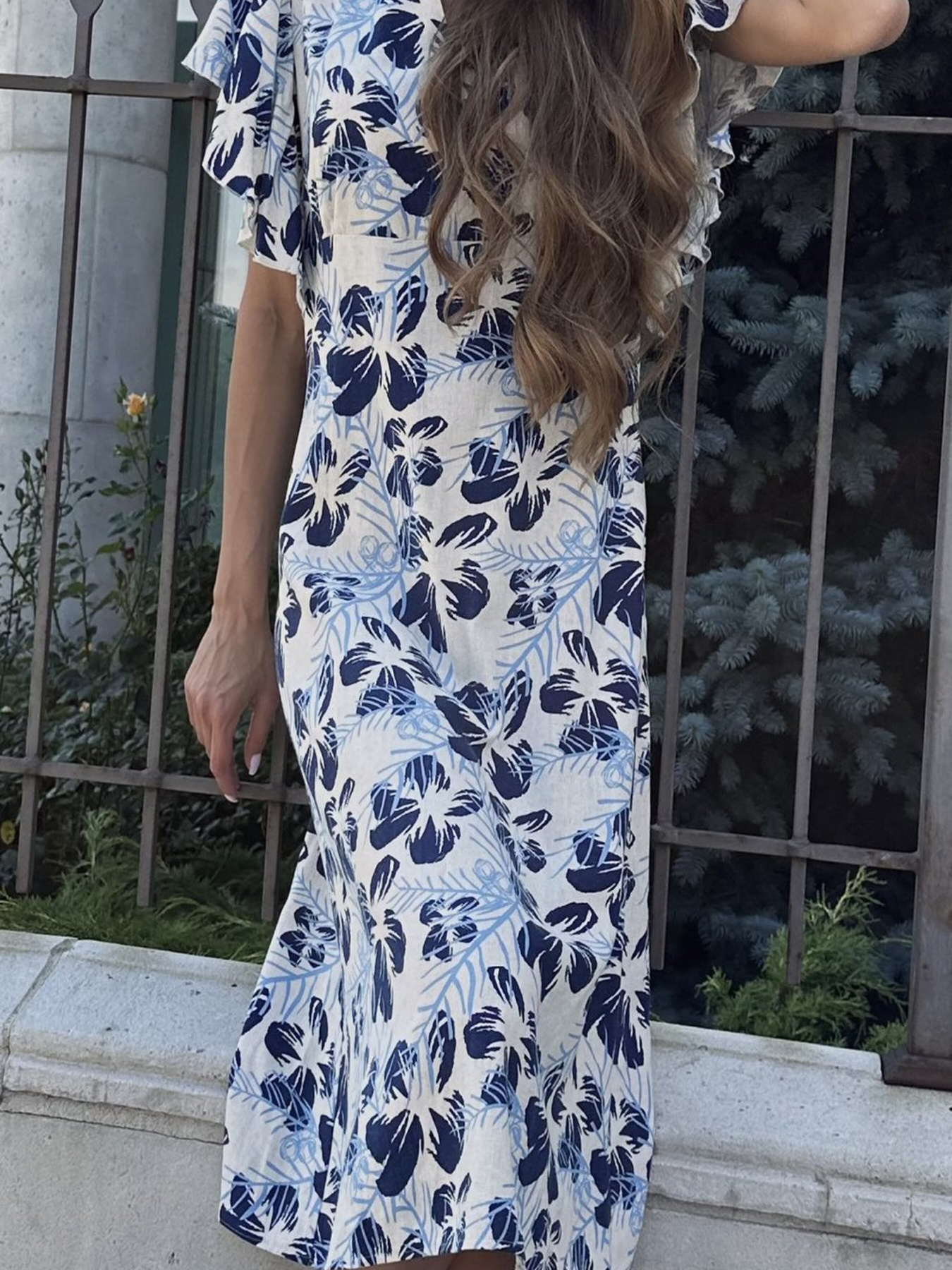 Сукня міді LadyLike модель ll214156964-sinj Фото