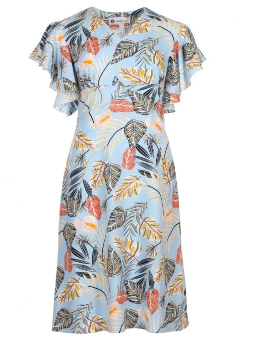 Сукня міді LadyLike модель ll214111469-blakitnij Фото