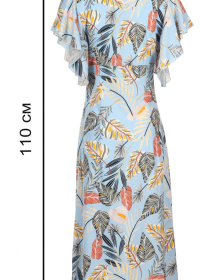 Сукня міді LadyLike модель ll214111469-blakitnij Сукня міді LadyLike модель ll214111469-blakitnij Фото