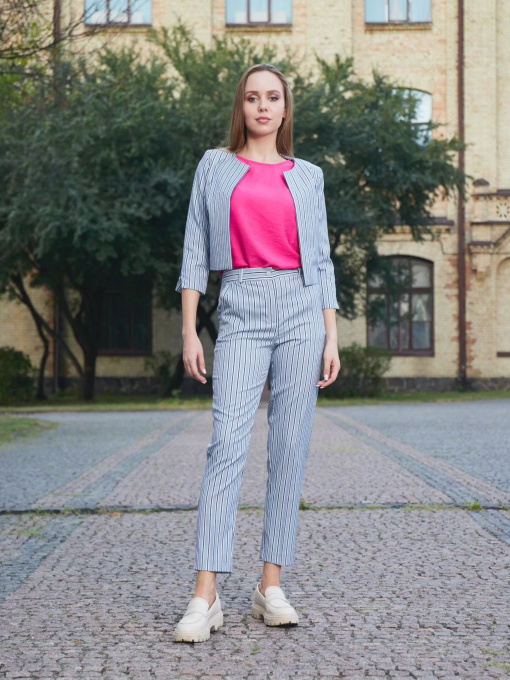 Повсякденні штани LadyLike модель ll171121169-blakitnij Фото