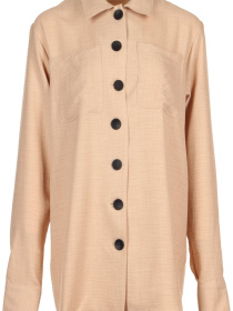 Сорочка повсякденна LadyLike модель ll212750089-bezhevij Фото