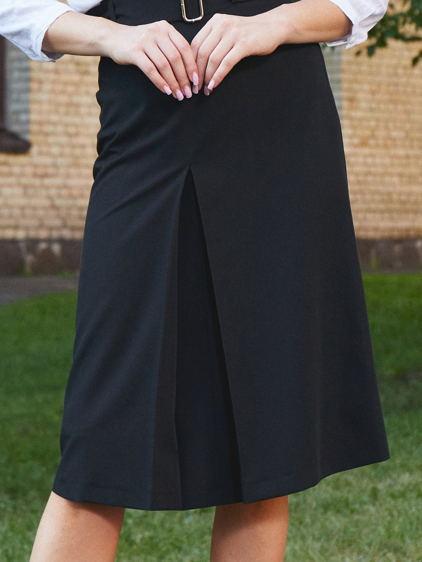 Юбка миди LadyLike модель ll143520090-chornij Фото