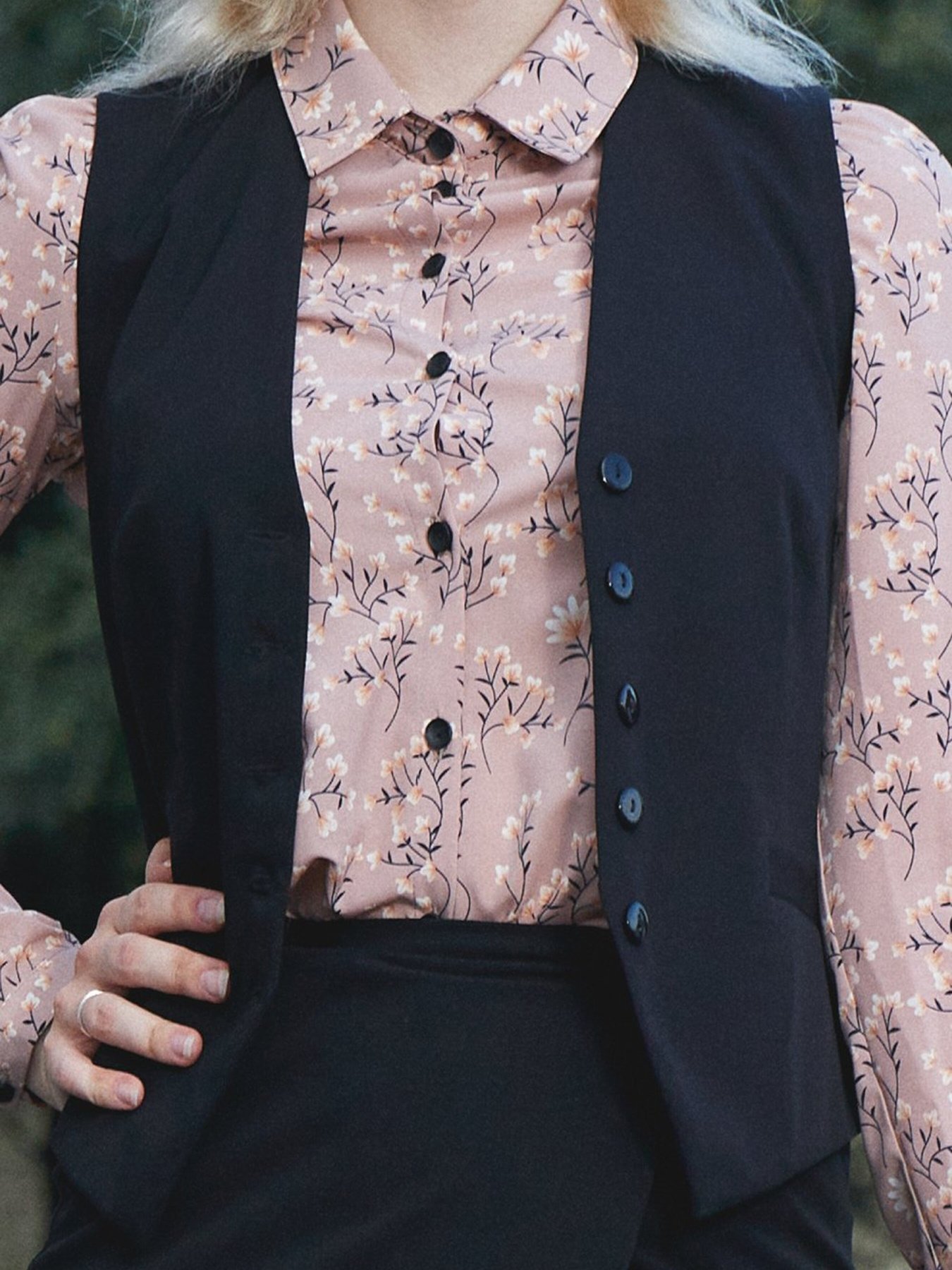 Жилет классический LadyLike модель ll88120091-chornij Фото