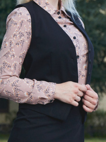 Жилет классический LadyLike модель ll88120091-chornij Фото