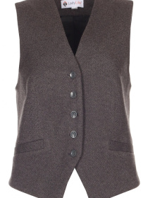 Жилет классический LadyLike модель ll88164589-korichnevij Фото