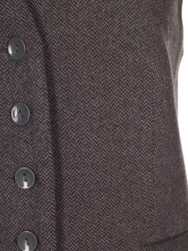 Классический жилет LadyLike модель ll88164589-korichnevij Фото