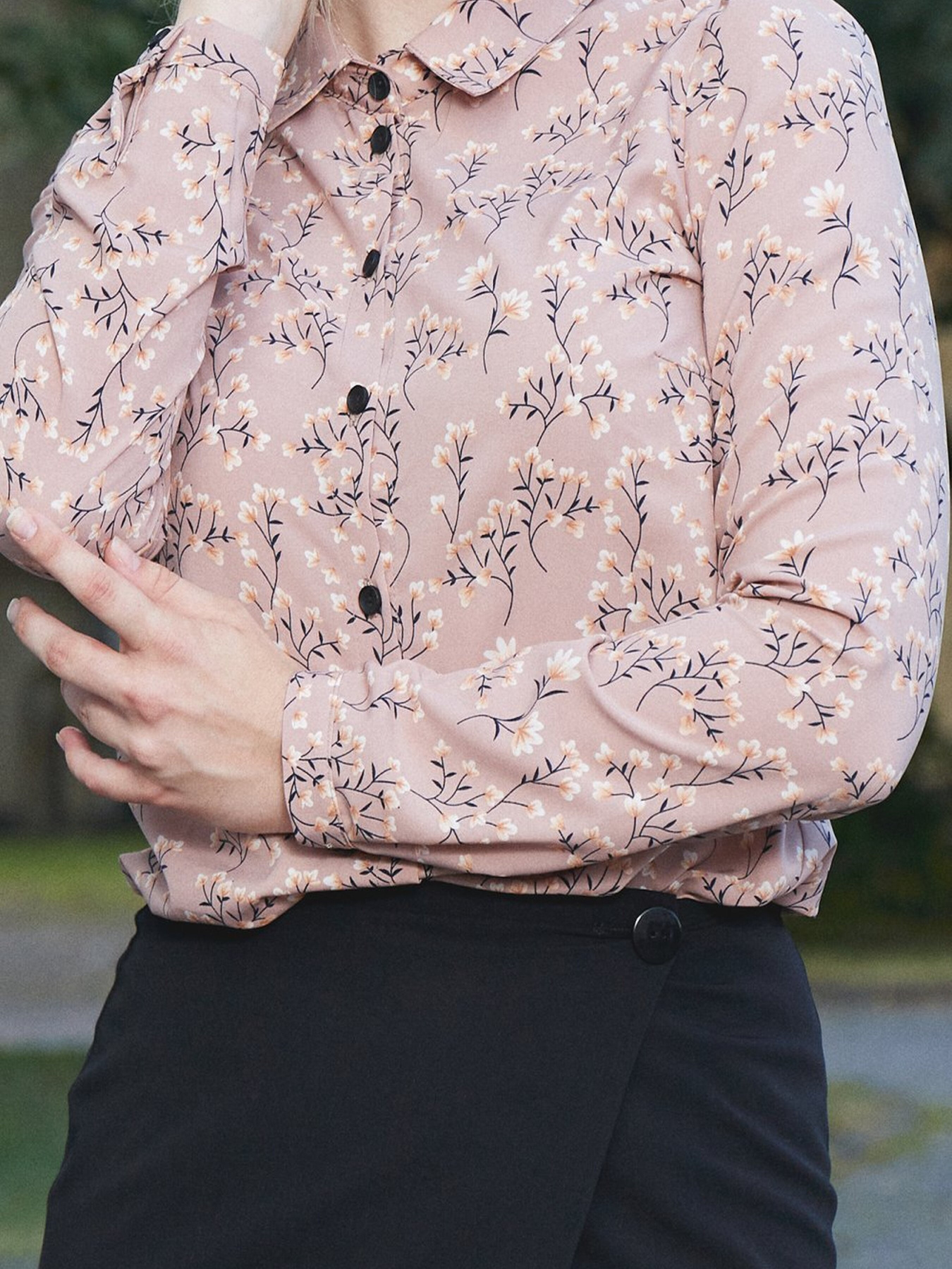 Блуза LadyLike модель ll29715889-bezhevij Фото