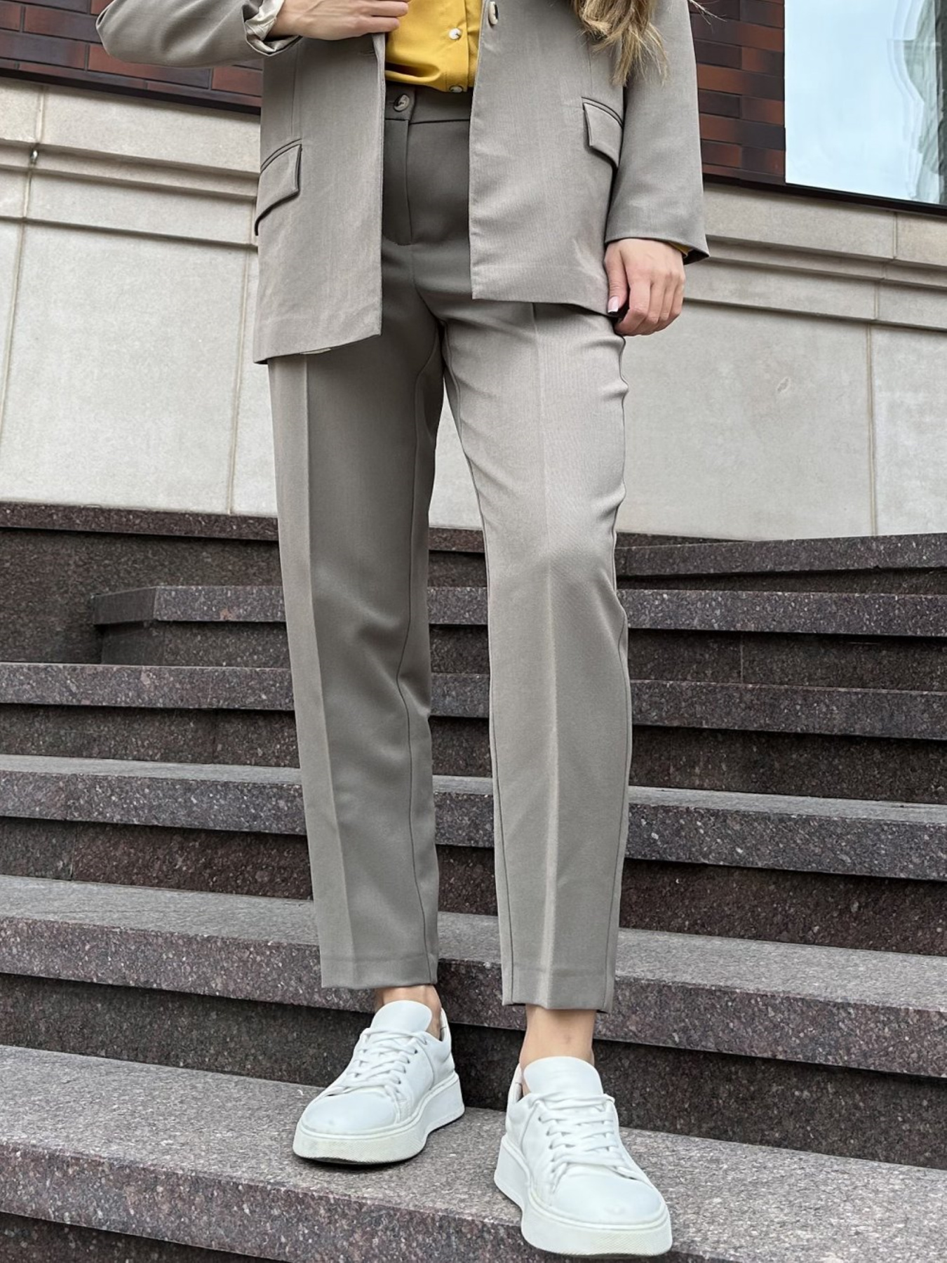 Штани повсякденні LadyLike модель ll171120084-korichnevij Фото