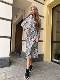 Сукня міді LadyLike модель ll194715190-chornij Фото