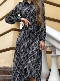 Сукня міді LadyLike модель ll194718990-chornij Фото