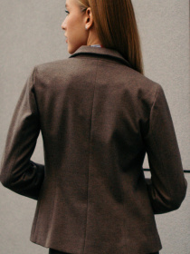 Жакет LadyLike модель ll172860089-korichnevij Фото