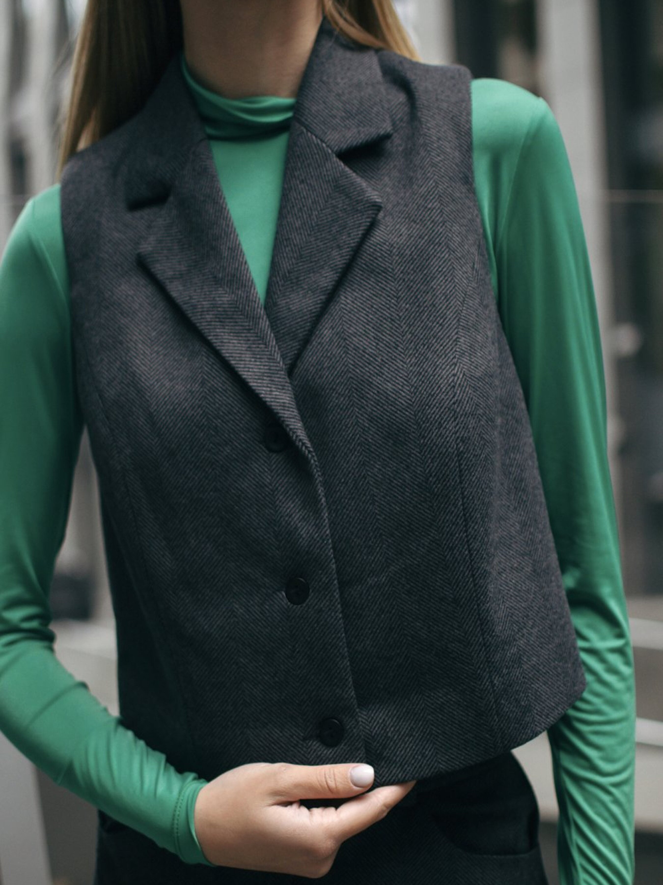 Жилет классический LadyLike модель ll219965591-srij Фото