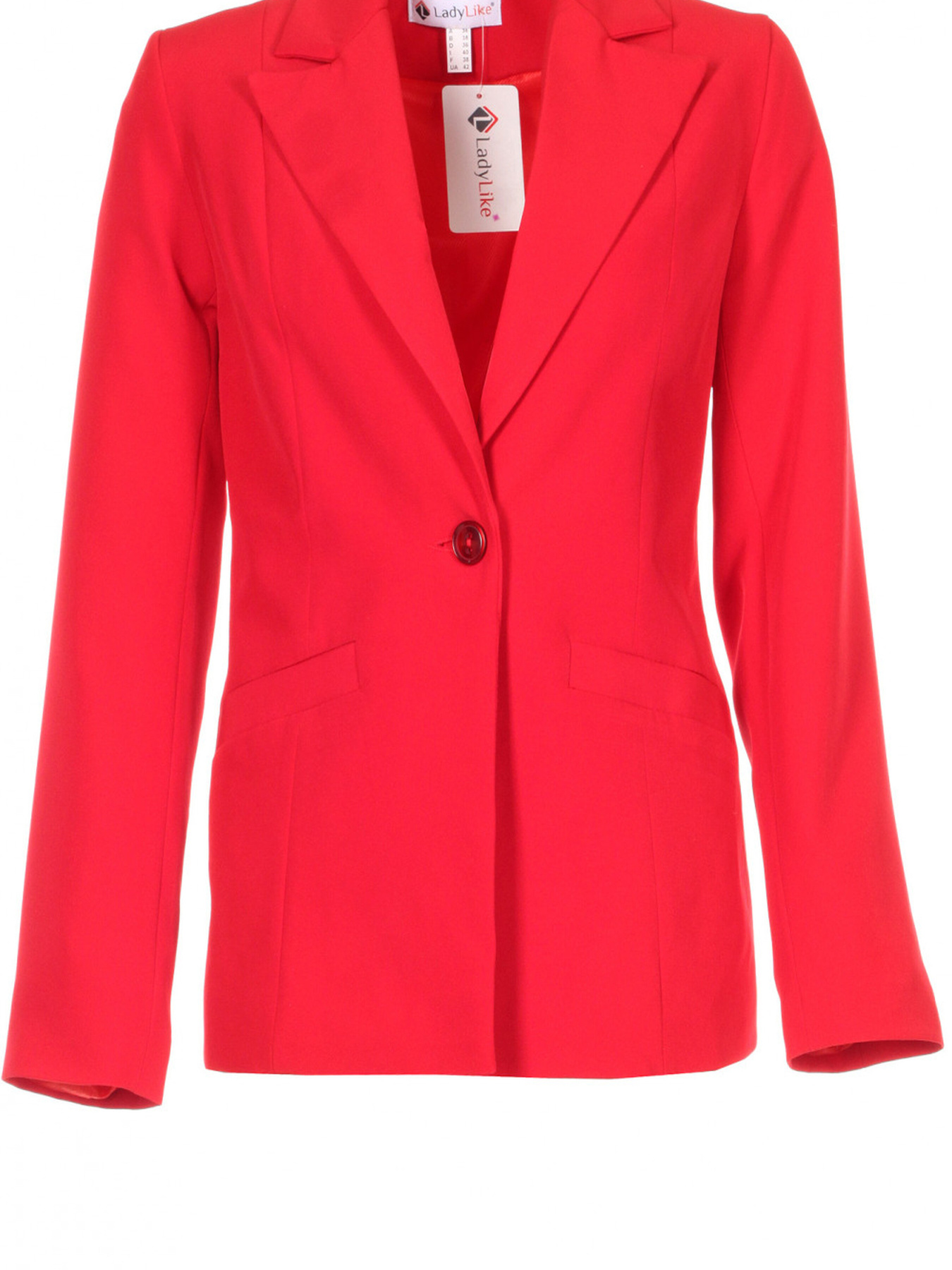 Пиджак LadyLike модель ll168020011-chervonij Фото