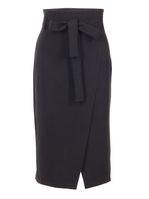 Юбка миди LadyLike модель ll209820090-chornij Фото