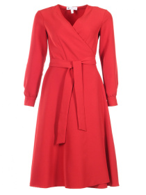 Платье миди LadyLike модель ll185120010-chervonij Фото