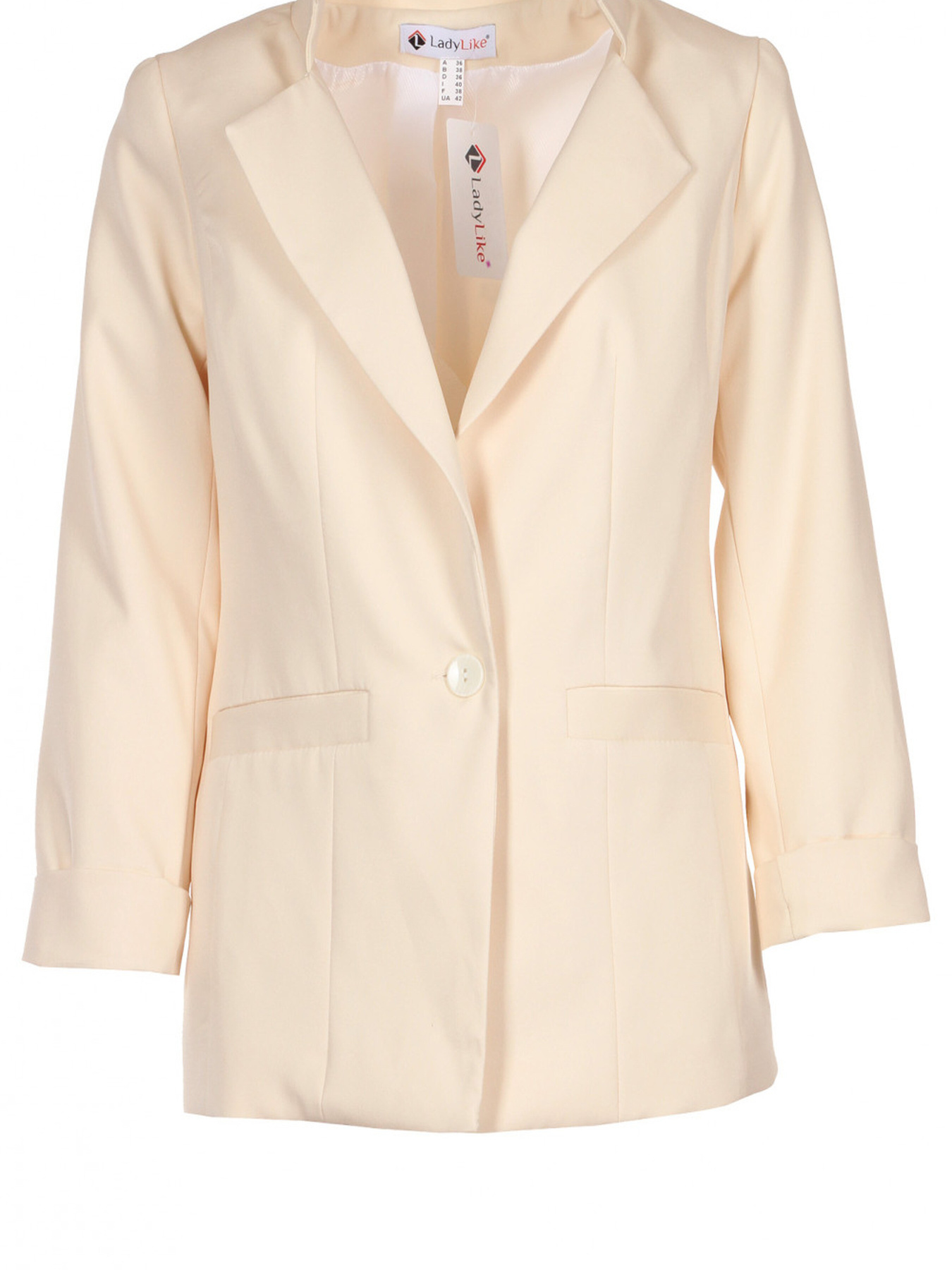 Блейзер LadyLike модель ll170820009-bezhevij Фото