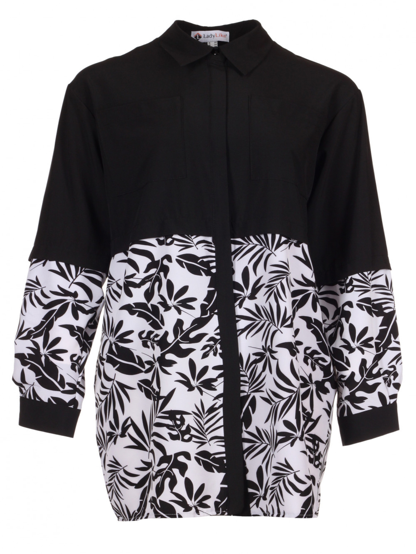 Блуза LadyLike модель ll226310090-chornij Фото