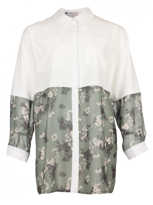 Блуза LadyLike модель ll226315342-zelenij Фото