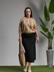 Жилет TrikoBakh модель 2503-bezhevij Жилет TrikoBakh модель 2503-bezhevij Фото