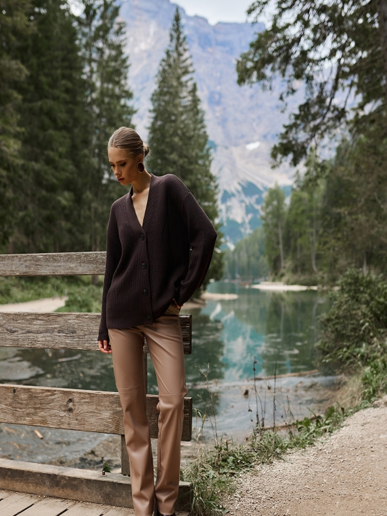 Кардиган TrikoBakh модель 2793-grkij-shokolad Фото