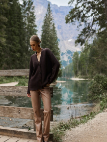 Кардиган TrikoBakh модель 2793-grkij-shokolad Фото