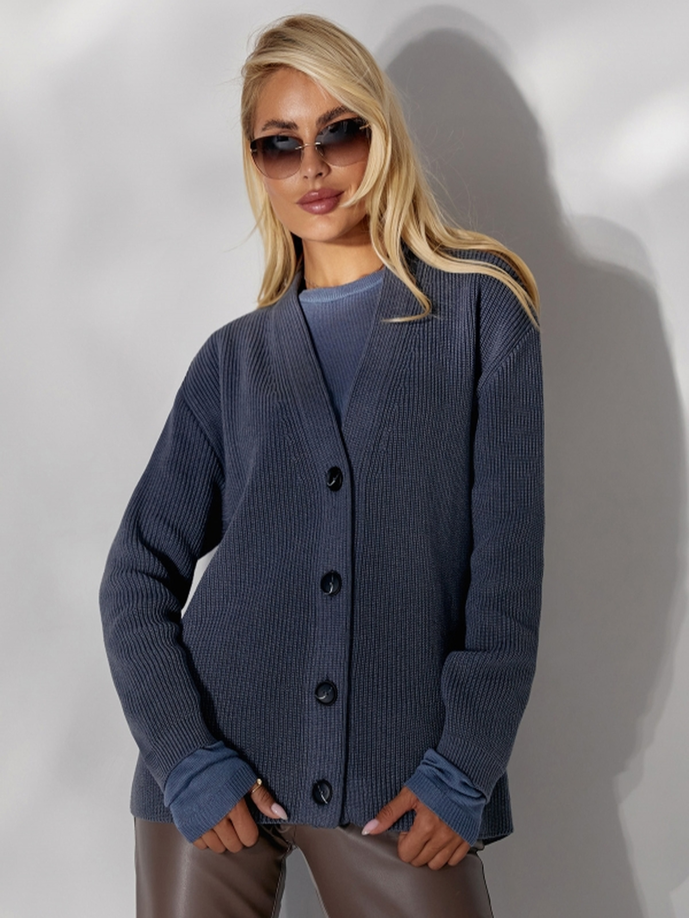 Кардиган TrikoBakh модель 2793-dimchastij Фото