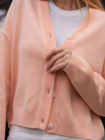 Кардиган TrikoBakh модель 2766-persik Фото