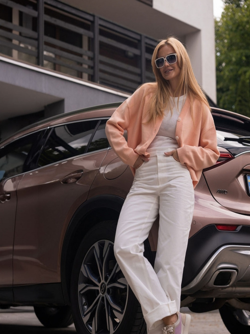 Кардиган TrikoBakh модель 2766-persik Фото