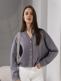 Кардиган TrikoBakh модель 2766-srij Кардиган TrikoBakh модель 2766-srij Фото