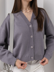 Кардиган TrikoBakh модель 2766-srij Кардиган TrikoBakh модель 2766-srij Фото