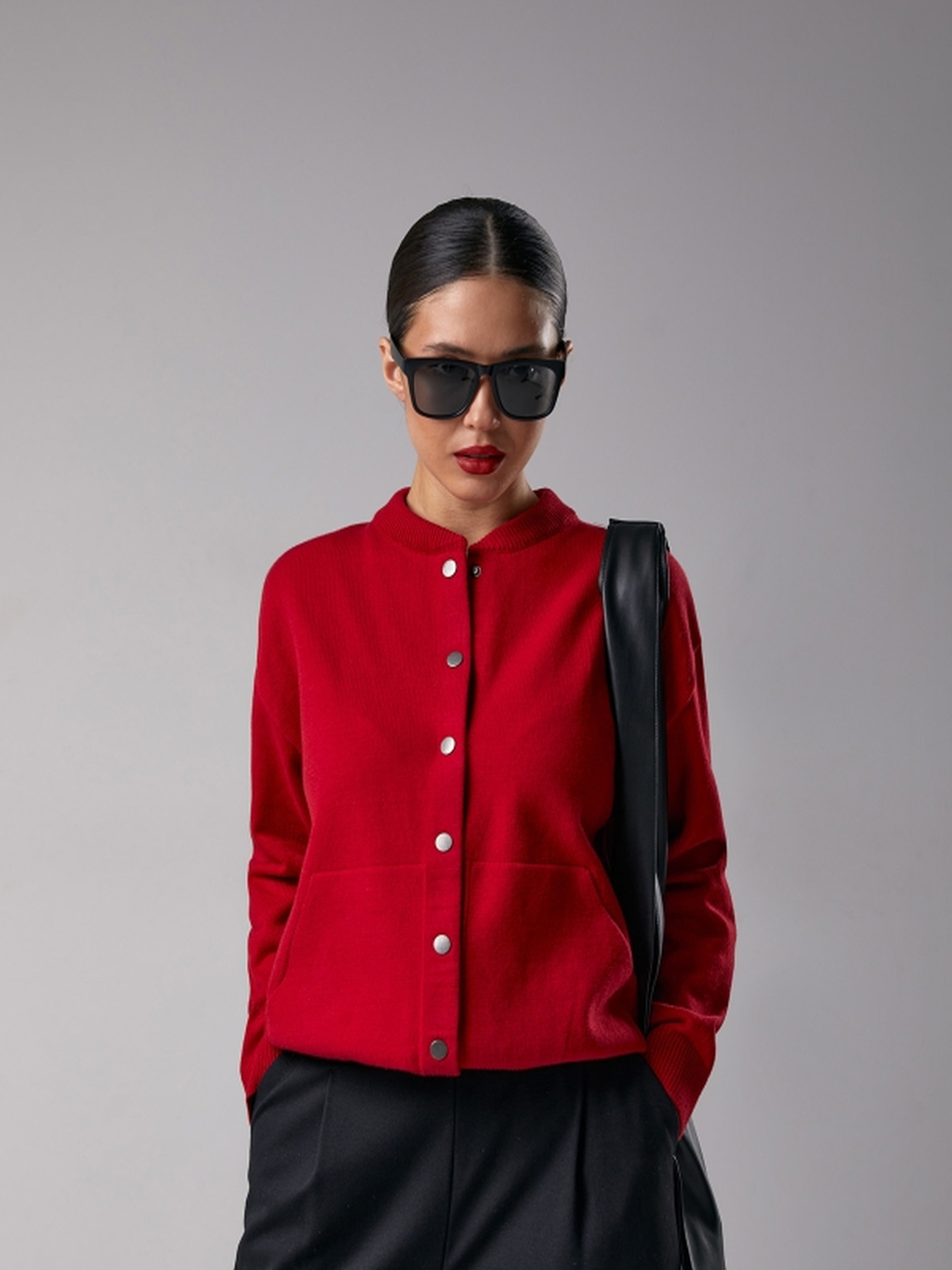 Кардиган TrikoBakh модель 2789-marsala Фото