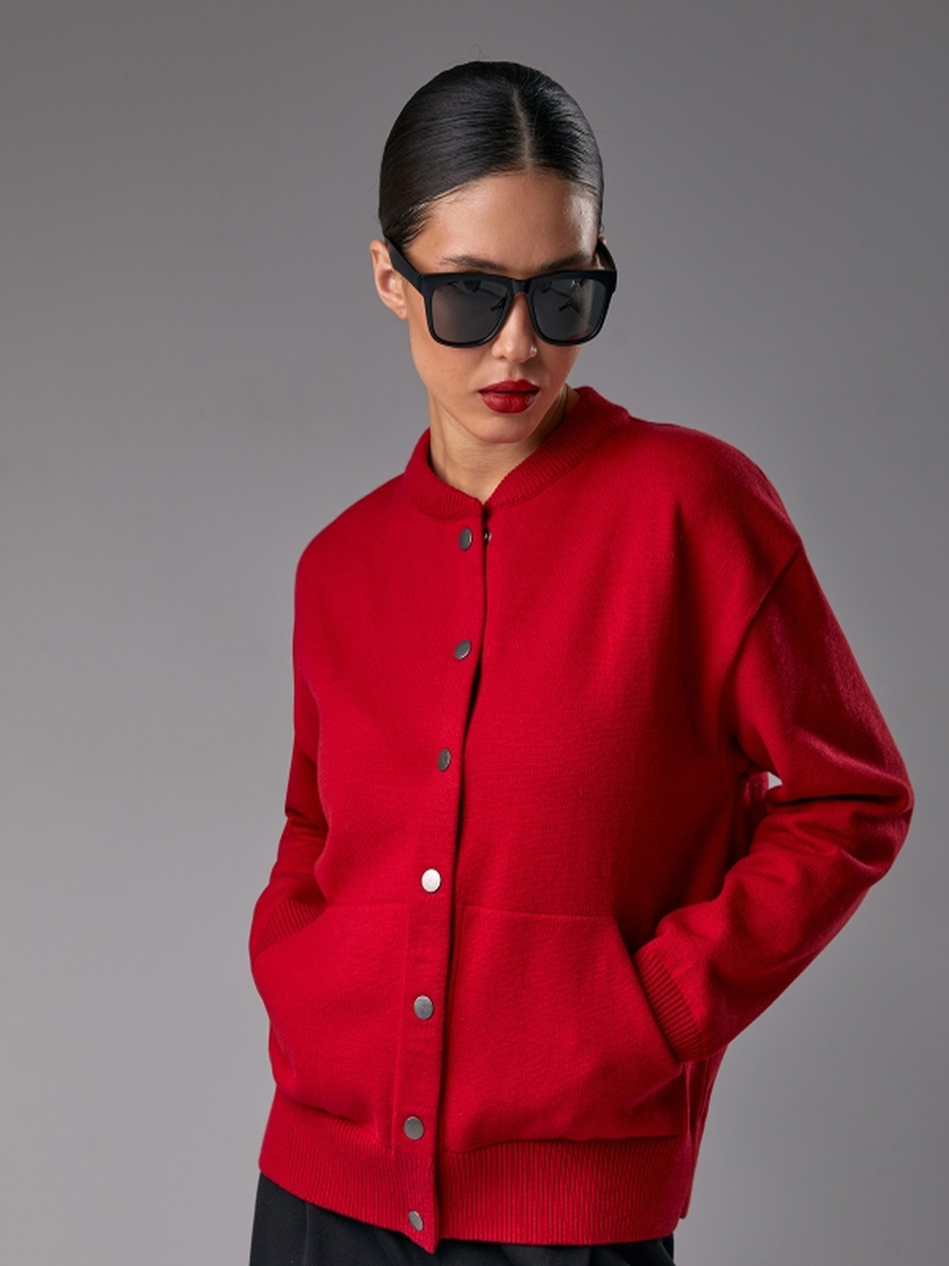 Кардиган TrikoBakh модель 2789-marsala Фото