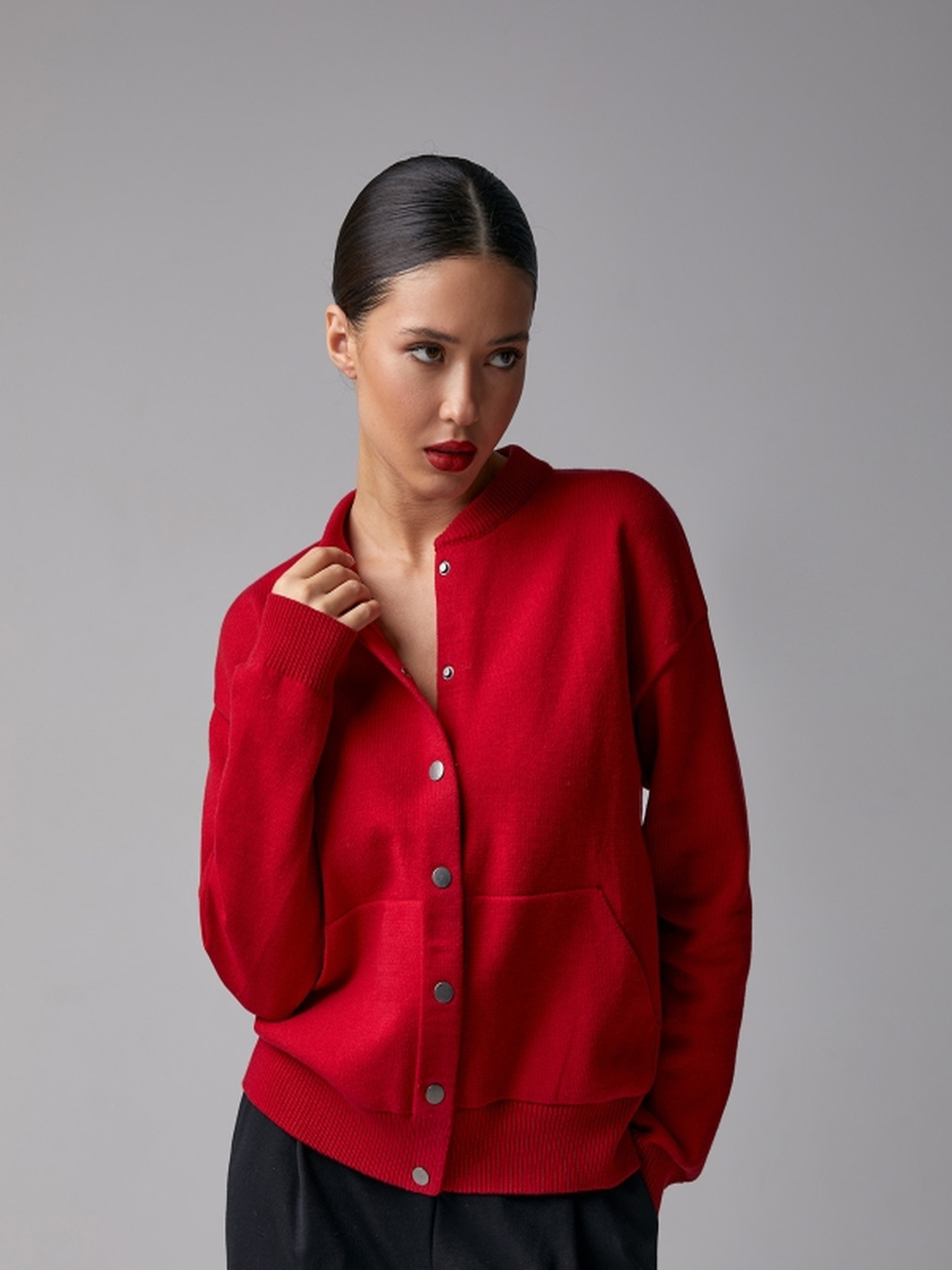 Кардиган TrikoBakh модель 2789-marsala Фото