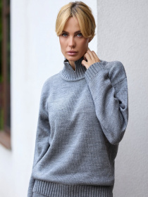 Костюм TrikoBakh модель 2488-srij-melanzh Фото