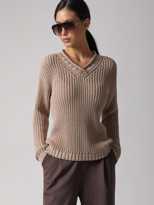 Джемпер TrikoBakh модель 2805-bezhevij Фото