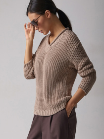 Джемпер TrikoBakh модель 2805-bezhevij Фото