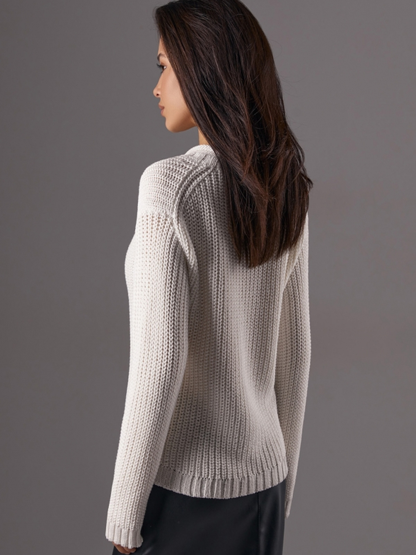 Джемпер TrikoBakh модель 2805-molochnij Джемпер TrikoBakh модель 2805-molochnij Фото