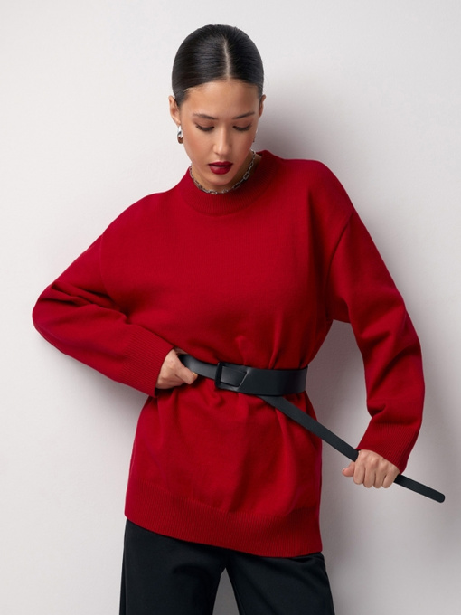 Джемпер TrikoBakh модель 2798-marsala Фото