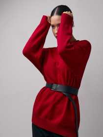 Джемпер TrikoBakh модель 2798-marsala Фото