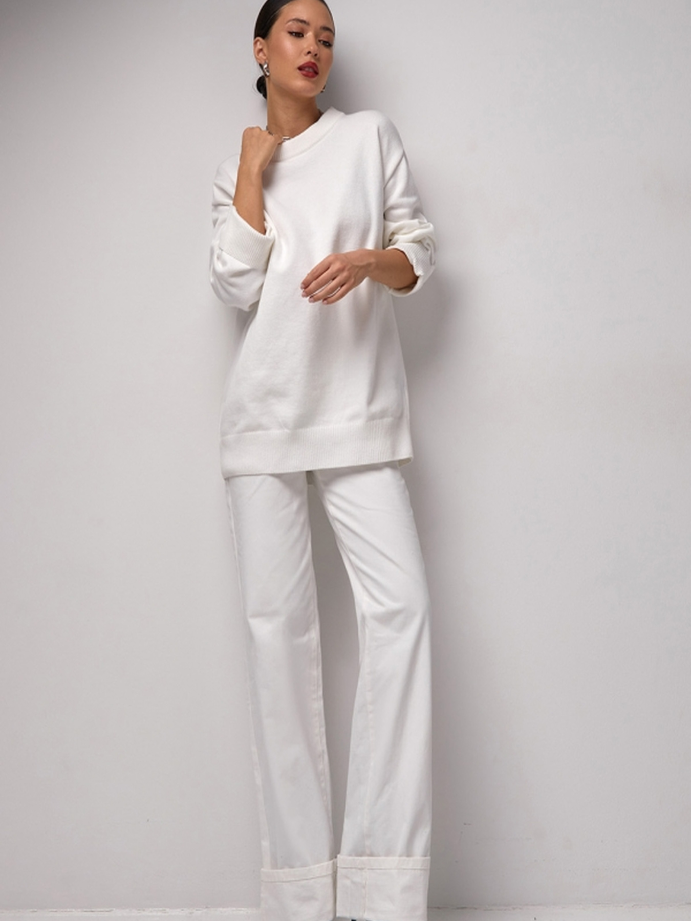 Джемпер TrikoBakh модель 2798-moloko Фото