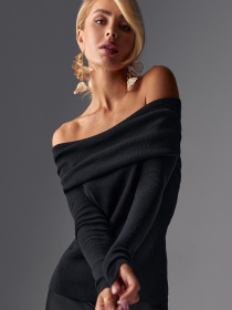 Джемпер TrikoBakh модель 2796-chornij Фото