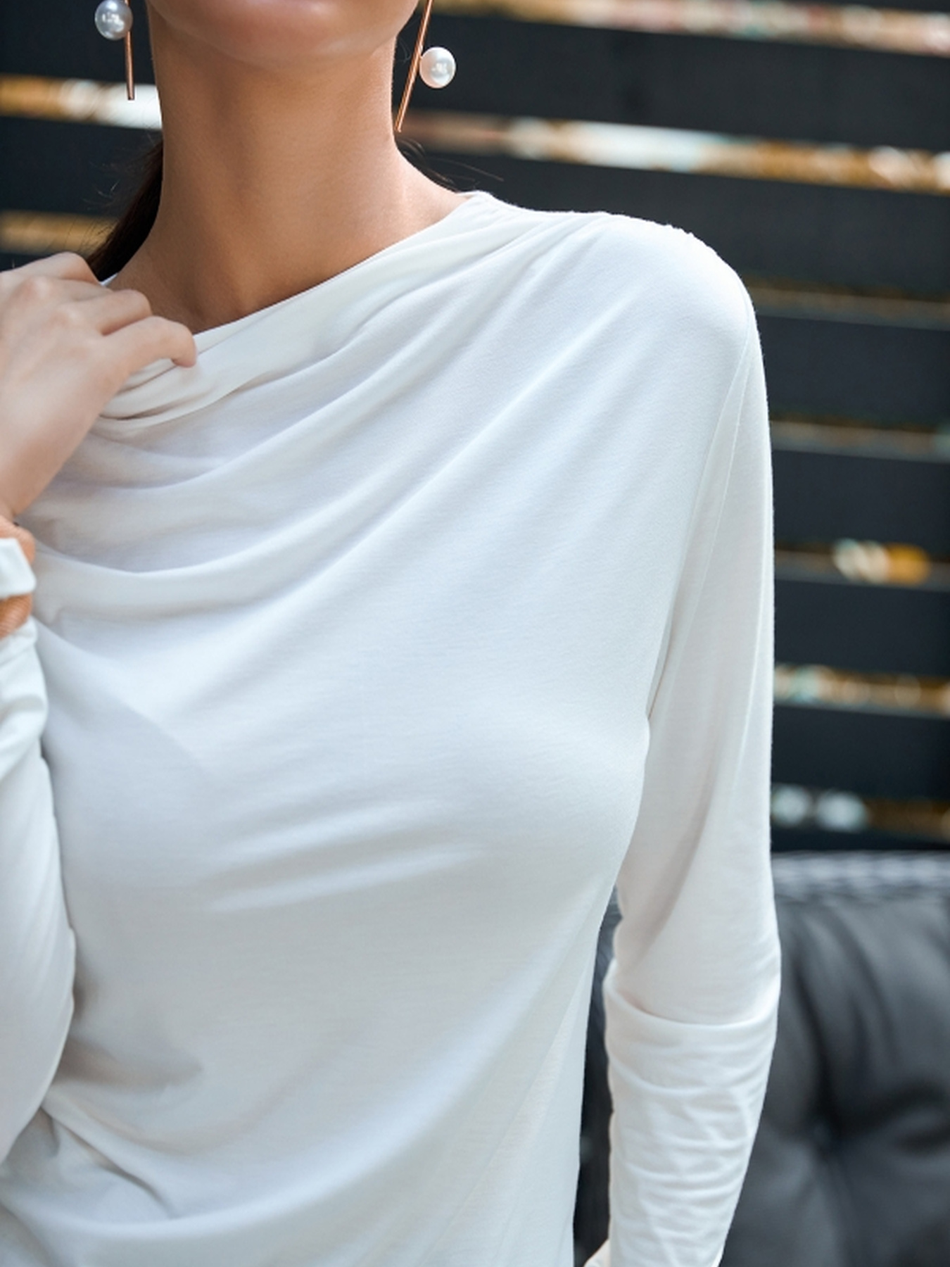 Лонгслив TrikoBakh модель 3027-molochnij Фото