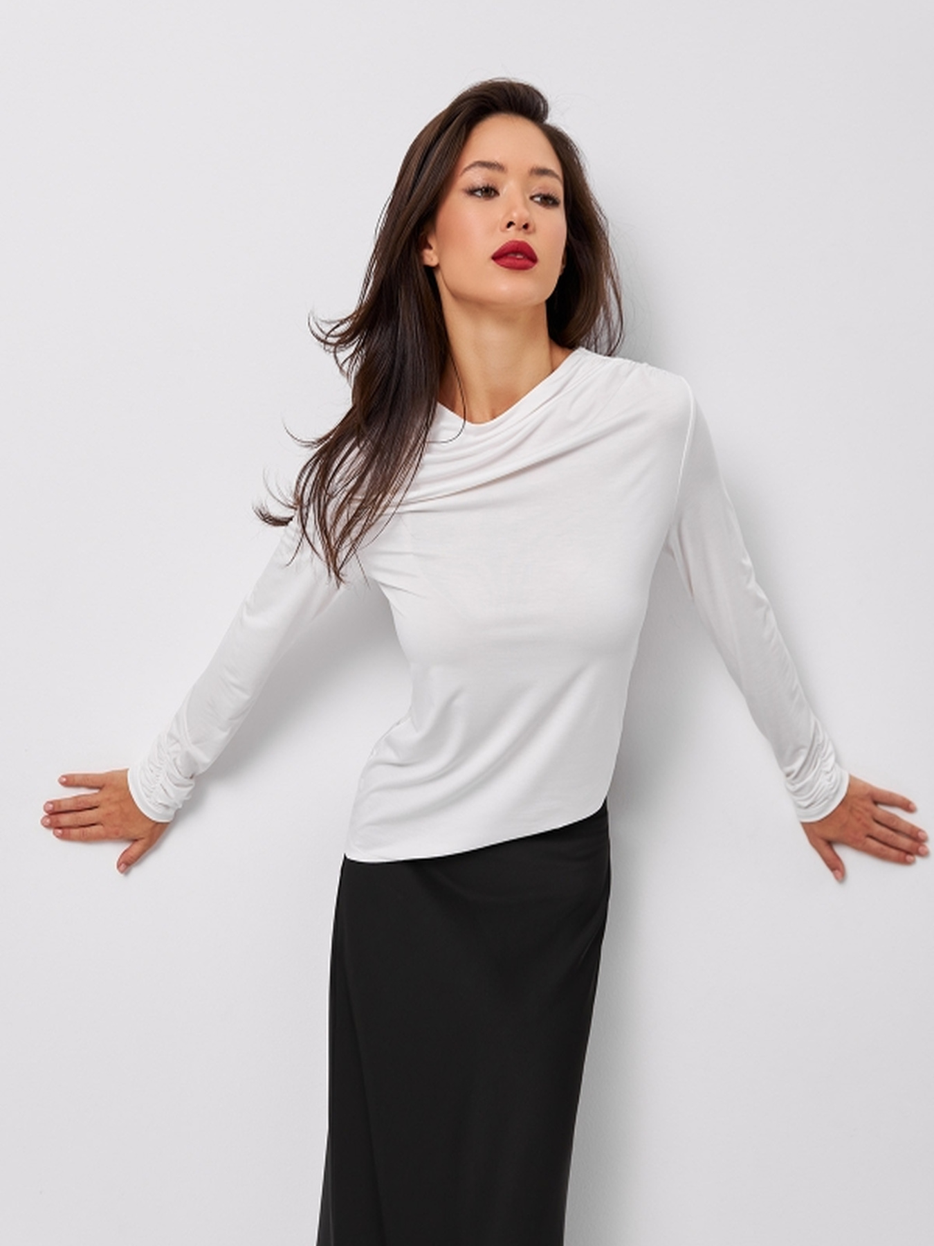 Лонгслив TrikoBakh модель 3027-molochnij Фото