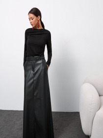 Лонгслів TrikoBakh модель 3027-chornij Фото