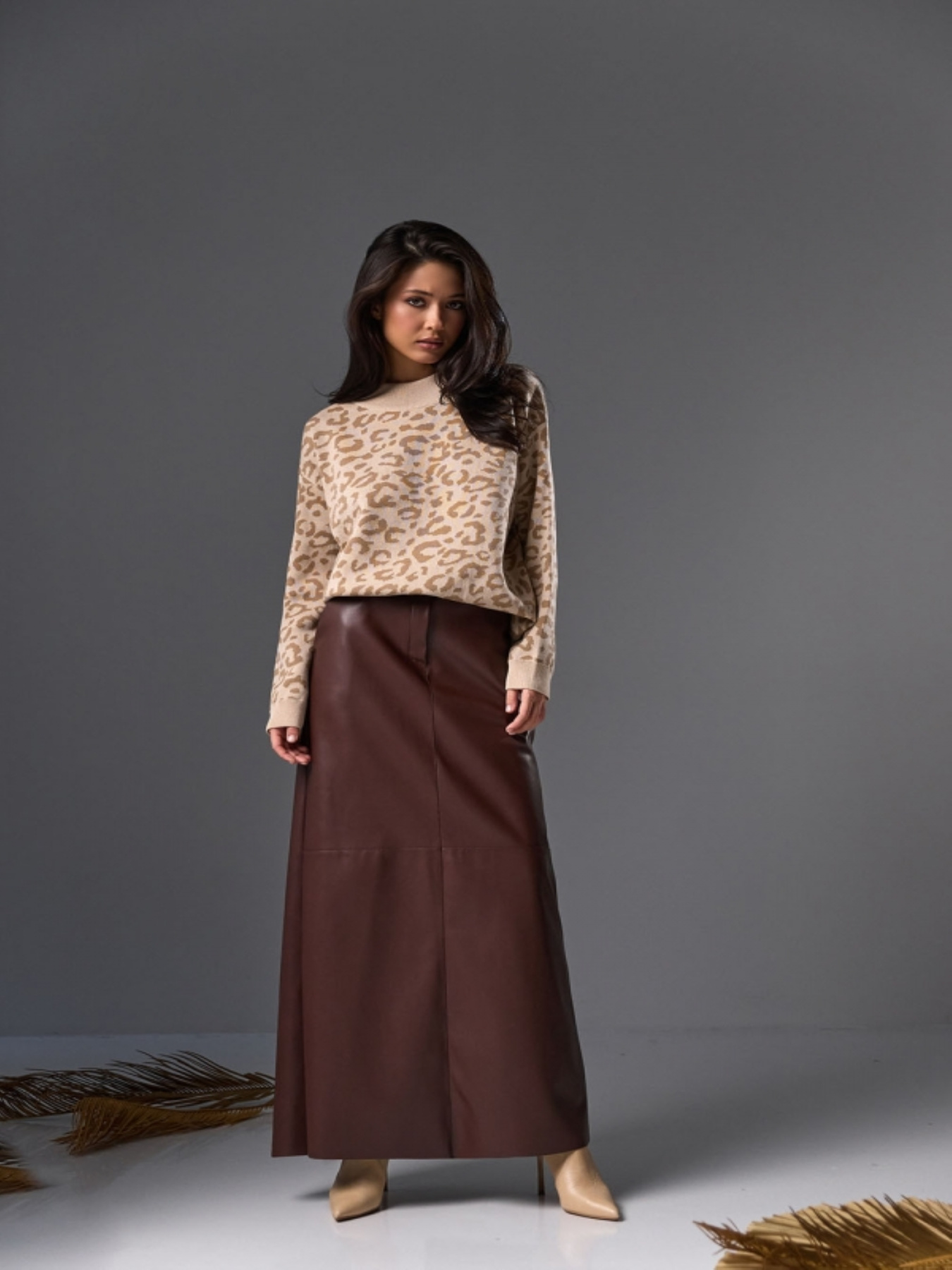 Джемпер TrikoBakh модель 2787-kremovo-bezhevij Фото