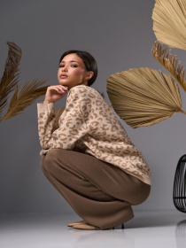 Джемпер TrikoBakh модель 2787-kremovo-bezhevij Фото